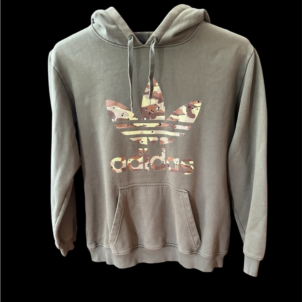 Adidas Olive green Men's Hoodie size L in like new condition